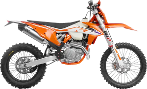 Tobă de eșapament LeoVince LV-X EVO Slip-On pentru KTM EXC-F / Husqvarna FE (2024-2025), nordicamoto.ro