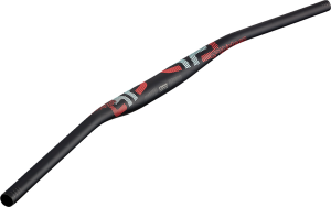 Race Carbon Handlebar Black, Red, White, 1, nordicamoto.ro