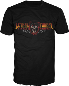 Sinner's Speedway T-shirt Black