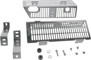 Radiator Guard Brushed Aluminum
