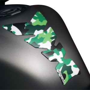 Resin/soft Touch Tank Pad Green, White, Multi, 2, nordicamoto.ro