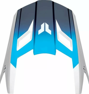 THOR Fleet Helmet Visor Kit Blue, White 