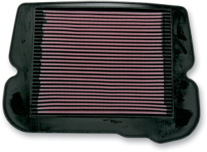 High-flow Air Filter Black, Red, 1, nordicamoto.ro