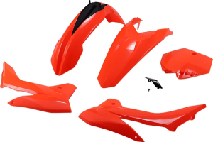 Set complet de piese de schimb din plastic pentru caroserie, portocaliu, 1, nordicamoto.ro