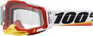 Ochelari 100% Racecraft 2 Red/White ONE SIZE, 1, nordicamoto.ro