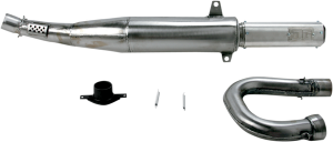 Racing Exhaust Silver, 1, nordicamoto.ro