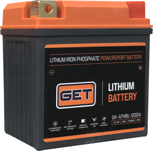 Lithium Iron Battery Black, Orange 