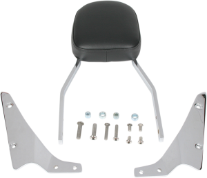 Square Sissy Bar Kit Chrome, 1, nordicamoto.ro