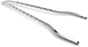 Twisted Sticks Sissy Bar Silver, 2, nordicamoto.ro