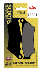Ct Scooter Carbon Tech Organic Brake Pads, 2, nordicamoto.ro