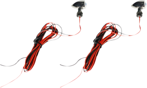 Micro Bullet Led Turn Signals Chrome, 2, nordicamoto.ro