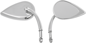 Tear Drop Mirror Chrome, 1, nordicamoto.ro