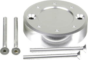 Reservoir Cap Aluminium Silver, 2, nordicamoto.ro