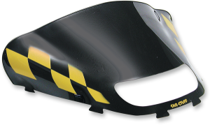 Snowmobile Windshield Black, Yellow