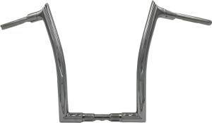 1-1/2(r) Ez Install Pointed Top Handlebar Silver, 2, nordicamoto.ro