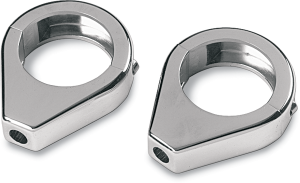 Turn Signal Fork Clamps Chrome