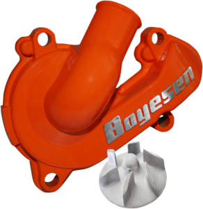 Supercooler Water Pump Cover And Impeller Kit Orange, 1, nordicamoto.ro