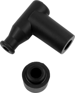 Spark Plug Resistor Cover Black 