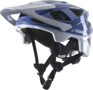 Casca MTB Alpinestars Vector Pro Glossy Blue/Gray M, 1, nordicamoto.ro