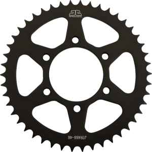 JT SPROCKETS Steel Rear Sprocket Black 