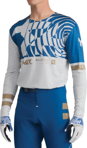 Sportmode Mind Control Jersey White, Blue, 4, nordicamoto.ro