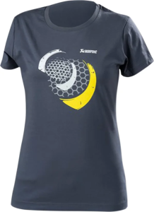 Women's Mesh T-shirt Gray, Navy, White, Yellow