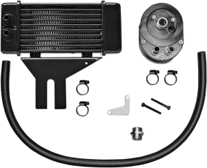 Oil Cooler Kit Black, 3, nordicamoto.ro
