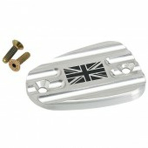 Front Master Cylinder Cover Anodized, Silver