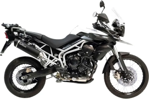 Tobă de eșapament LeoVince Nero Slip-On pentru Triumph Tiger 800 / XC / XR (2015-2020), 2, nordicamoto.ro