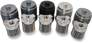 Flo® Stainless Steel  Oil Filter Chrome