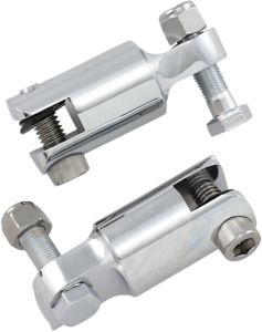 Footpeg And Stirrup Extenders Chrome, 1, nordicamoto.ro