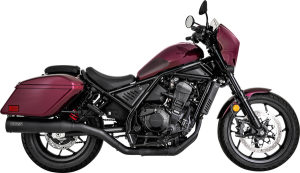 Hi-output Slip-on Muffler Black, Matte Black, Ceramic, 1, nordicamoto.ro