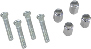 Wheel Stud/nut Kit Silver, 1, nordicamoto.ro