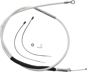 High-efficiency Braided Sterling Chromite Ii® Clutch Cable Silver, 1, nordicamoto.ro