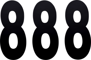 Standard Numbers Black