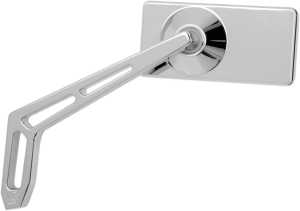 Billet Aluminum Mirrors With Clear Glass Silver, 1, nordicamoto.ro
