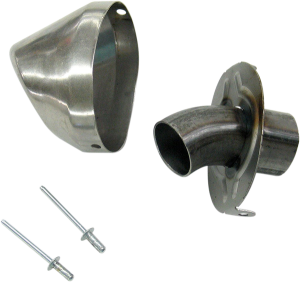 Replacement Rear Cone Cap Stainless Steel