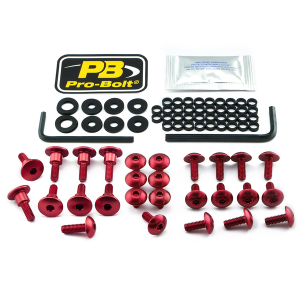 Fairing Bolt Kit For Suzuki Red