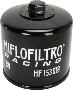 Racing Oil Filter Black