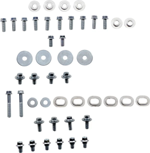 Bolt And Fastener Sets Silver