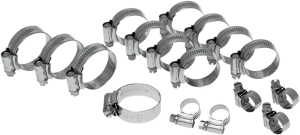 Radiator Clamp Kit Silver