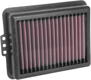 High-flow Air Filter Black, Red, 1, nordicamoto.ro