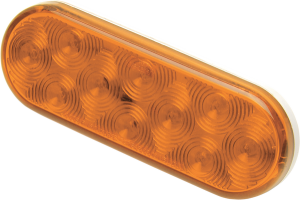 Oval Led Trailer Light Amber