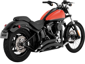 Big Radius Exhaust System Black, 5, nordicamoto.ro
