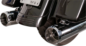 Mk45 Ec Slip-on Mufflers Chrome