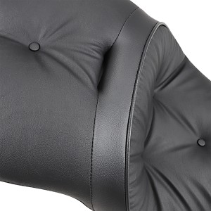Backrest Compatible 2-up Leather Touring Seat Black, 2, nordicamoto.ro
