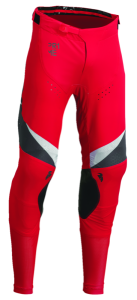 Pantaloni Thor Prime Rival Charcoal/Red