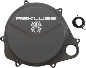 Clutch Cover Black, Anodized