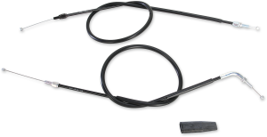 MOOSE RACING Black Vinyl Throttle Cable Black 
