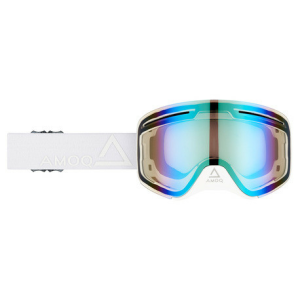Ochelari Snowmobil AMOQ Vision Vent+ cu lentila magnetica  Whiteout - Gold Mirror